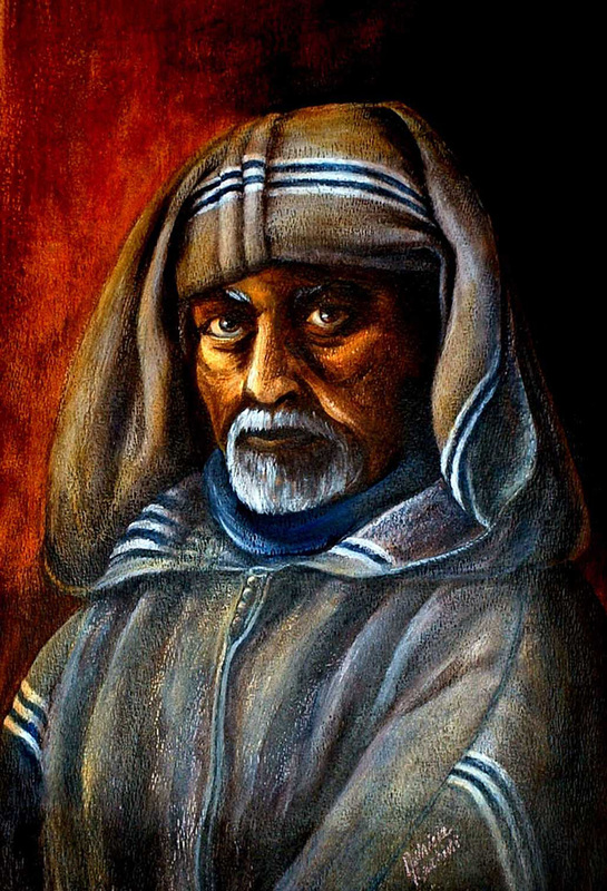 THIS IS MY FAVOURITE PORTRAIT...LOOKS LIKE MY GRANDPA...I WILL NEVER SELL IT