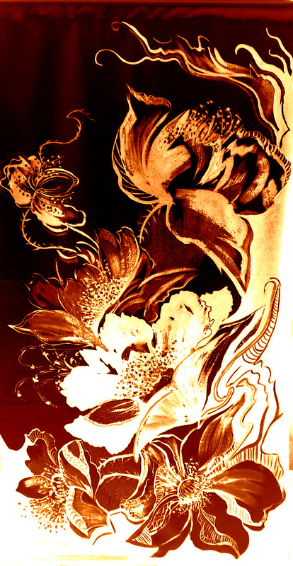 ABSTRACT COMPOSITION. YOUR CHOICE..YOUR FLOWER..YOUR COLOR