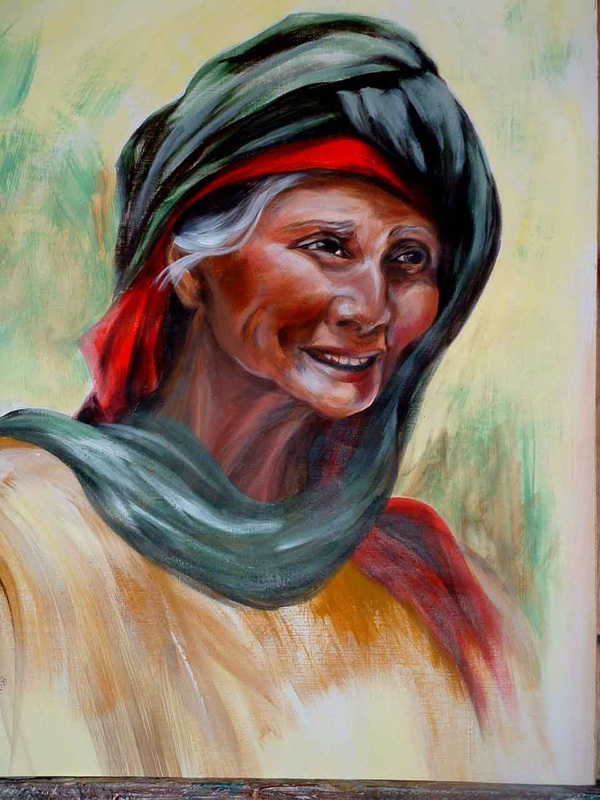 THIS IS MY FAVOURITE PORTRAIT...LOOKS LIKE MY GRANDPA...I WILL NEVER SELL IT