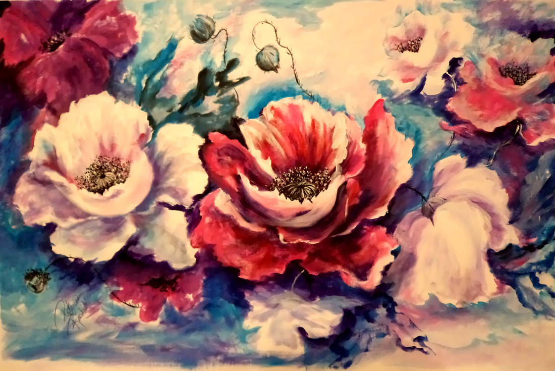 ABSTRACT COMPOSITION. YOUR CHOICE..YOUR FLOWER..YOUR COLOR