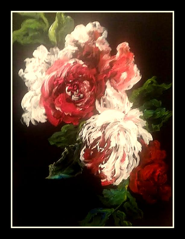ABSTRACT COMPOSITION. YOUR CHOICE..YOUR FLOWER..YOUR COLOR