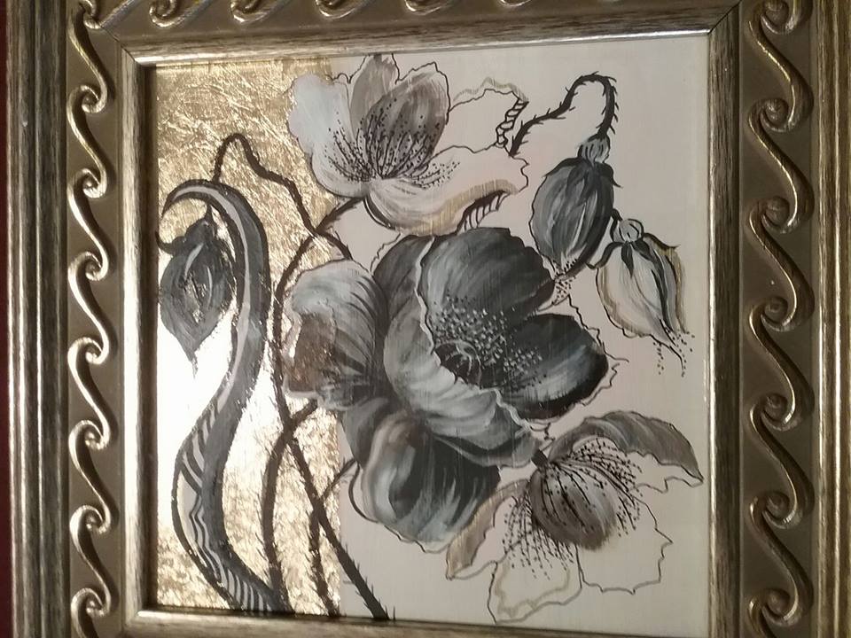 ABSTRACT COMPOSITION. YOUR CHOICE..YOUR FLOWER..YOUR COLOR
